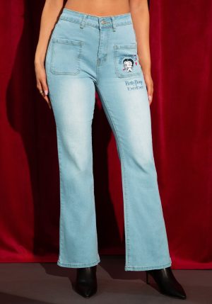 Betty Boop Pin?Up Pocket Jean